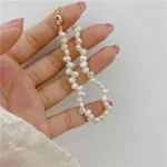 French Baroque Natural Freshwater - French Baroque Natural Freshwater Pearl Irregular Necklace – Gold Tone Layering Set