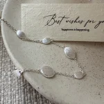 S925 sterling silver vintage brushed minimalist bracelet, product shot
