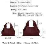 Vintage Suede Cloud Bag - Vintage Suede Cloud Bag – Soft Leather Crossbody Dumpling Shoulder Handbag