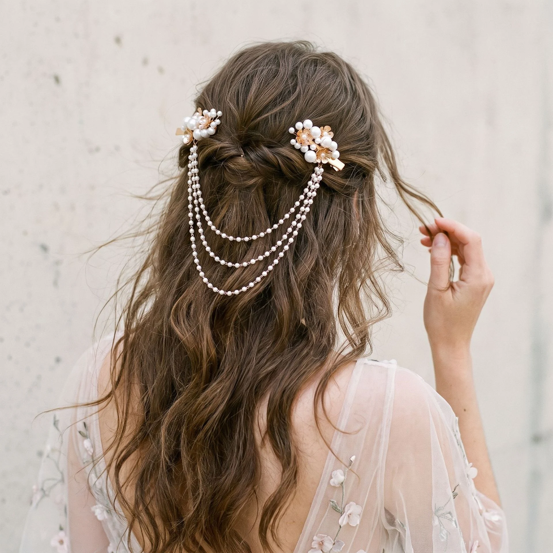 Forest Flower Hair Clips - View 3