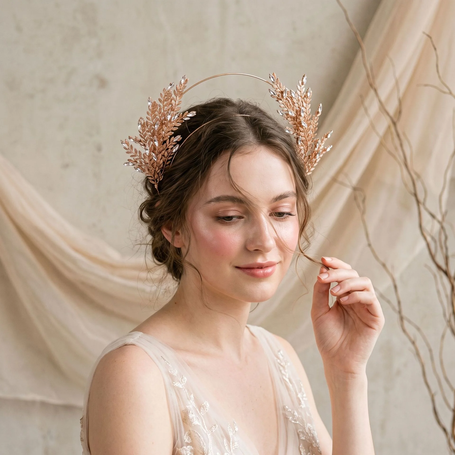 Greek Leaf Crown - View 3