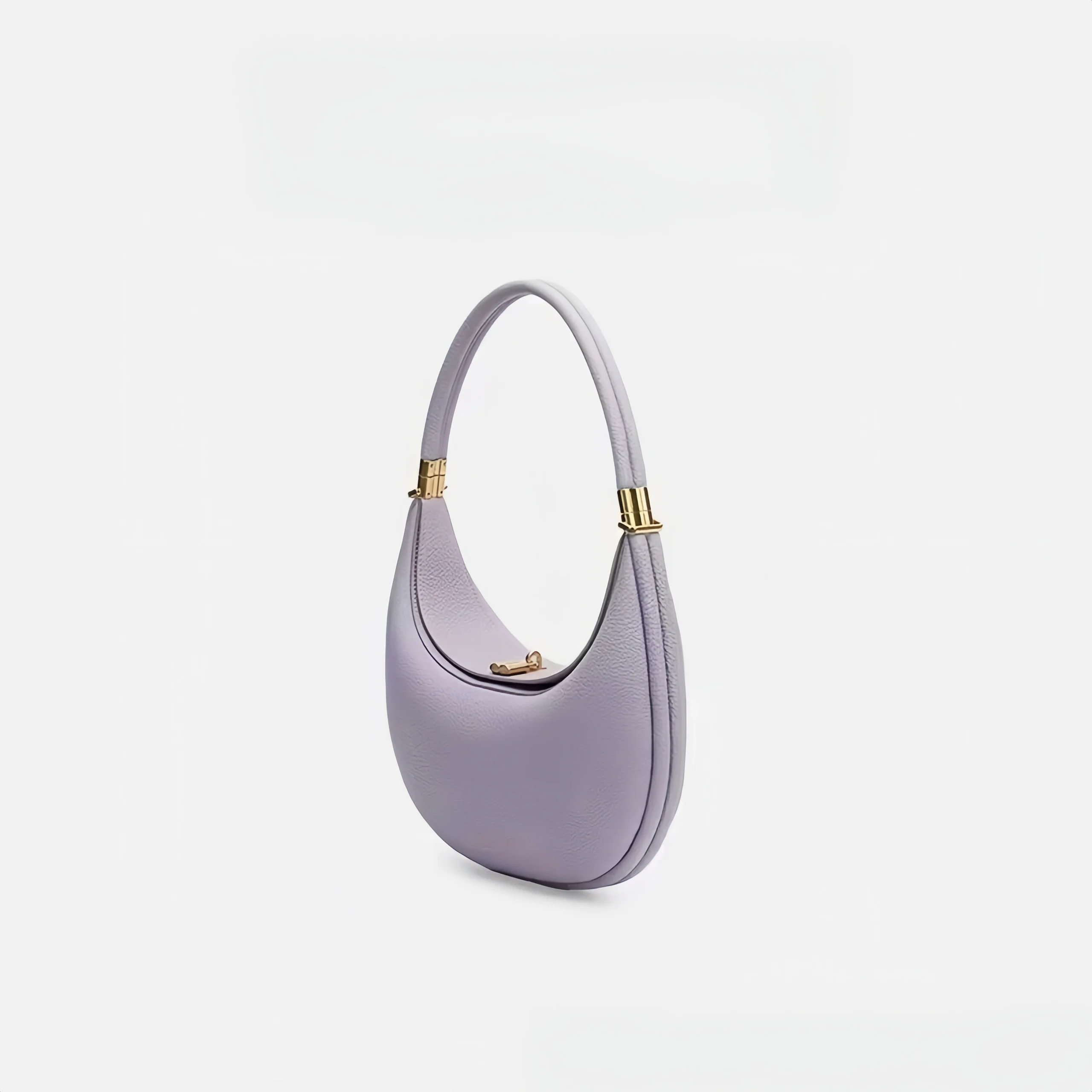 Genuine Leather Crescent Bag