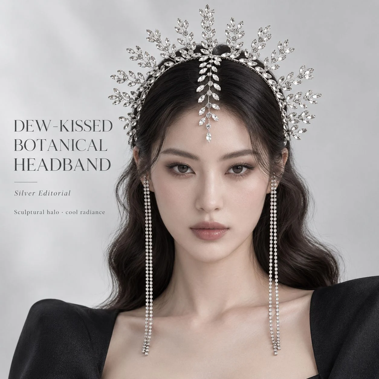 Luxury Rhinestone Headband - View 3
