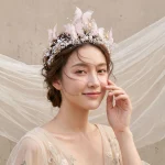 Butterfly crown headpiece fairy tale style