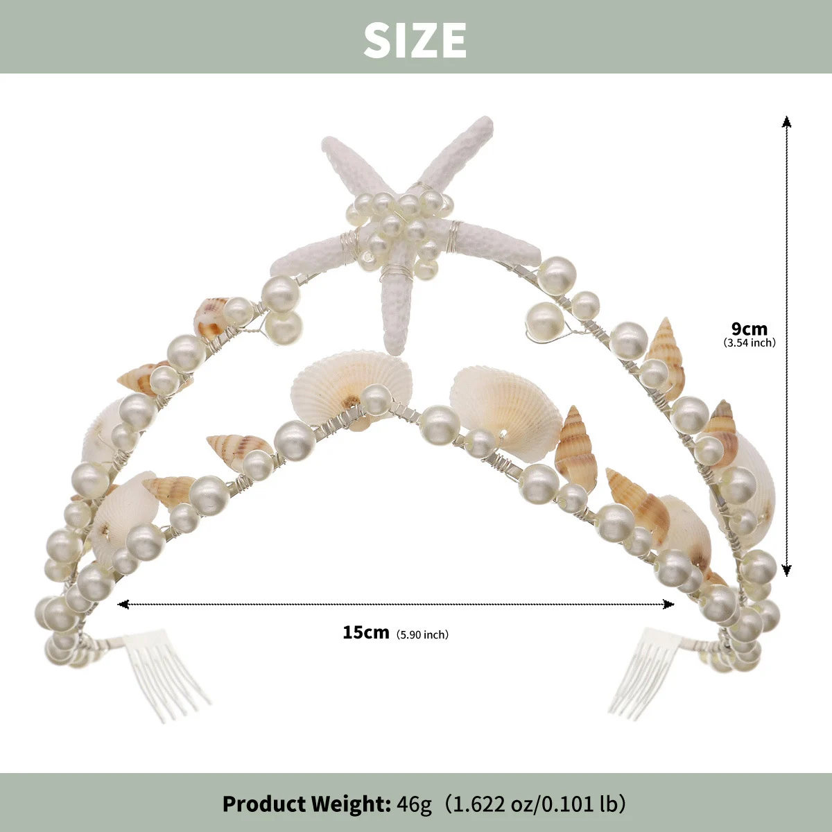 Starfish Vacation Crown - View 6