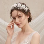 Boho floral headband forest inspired